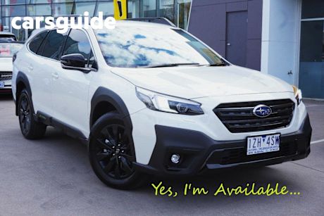 White 2023 Subaru Outback Wagon AWD Sport