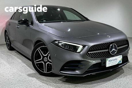 Grey 2019 Mercedes-Benz A200 Sedan