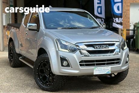 Silver 2017 Isuzu D-MAX Ute Tray LS-U (4x4) MY17