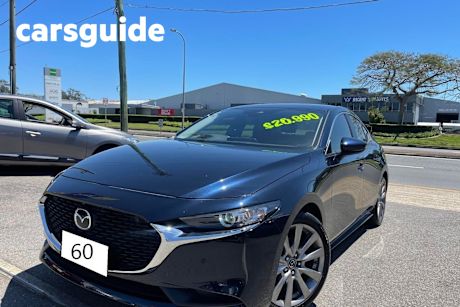 Blue 2019 Mazda 3 Sedan G25 Evolve