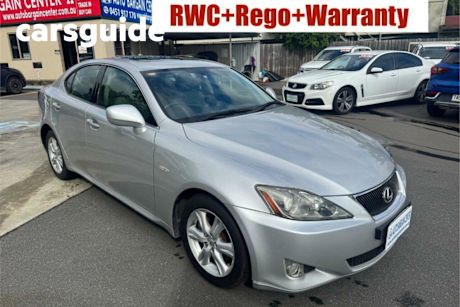 Silver 2006 Lexus IS250 Sedan Prestige
