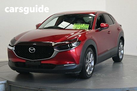 Red 2021 Mazda CX-30 Wagon G20 Touring Vision (fwd)