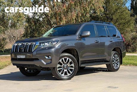 Grey 2022 Toyota Landcruiser Prado Wagon GXL Flat Tailgate