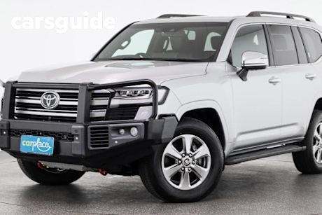 Silver 2021 Toyota Landcruiser Wagon LC300 Sahara (4X4)