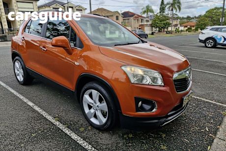 Orange 2013 Holden Trax Wagon LTZ
