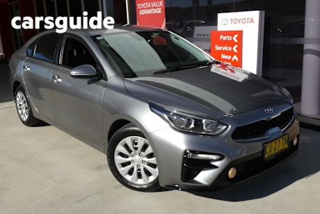 Grey 2019 Kia Cerato Sedan S