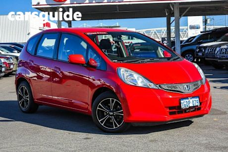 Red 2012 Honda Jazz Hatchback GLI