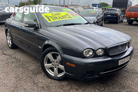 Grey 2009 Jaguar X Type Sedan 2.1 LE