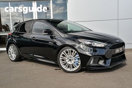 Black 2017 Ford Focus Hatchback RS