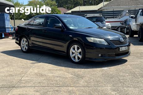 Black 2007 Toyota Camry Sedan Sportivo