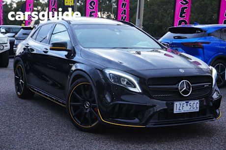 Black 2017 Mercedes-Benz GLA45 Wagon 4Matic