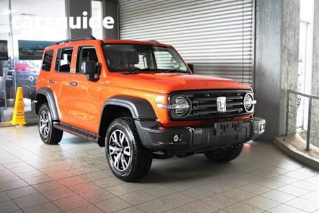 Orange 2025 GWM Tank 300 Wagon Ultra Hybrid