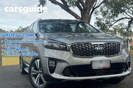 Grey 2018 Kia Sorento Wagon GT-Line (4X2) GSL