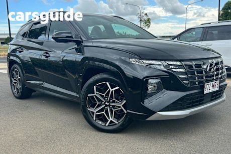 Black 2023 Hyundai Tucson Wagon Highlander N Line (awd)