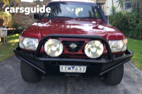 Red 1999 Nissan Patrol Wagon ST (4X4)