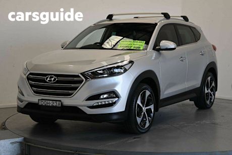 Silver 2017 Hyundai Tucson Wagon Elite (awd)