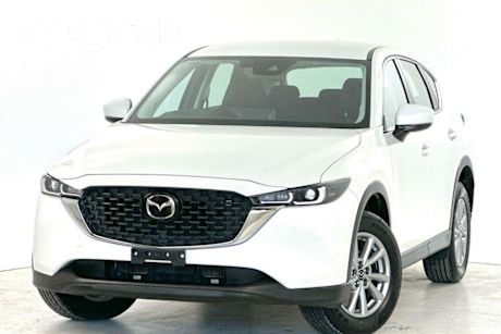 White 2023 Mazda CX-5 Wagon Maxx Sport (fwd)