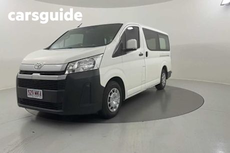 White 2019 Toyota Hiace Van LWB