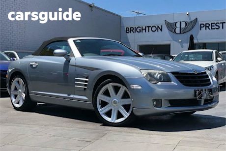 Silver 2004 Chrysler Crossfire Convertible Roadster