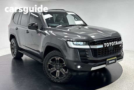 Grey 2023 Toyota Landcruiser Wagon LC300 GR-S (4X4)