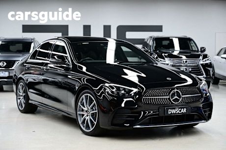 Black 2021 Mercedes-Benz E200 Saloon