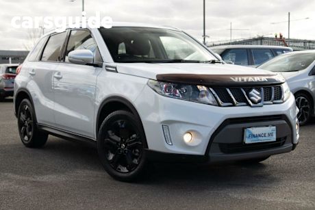 White 2018 Suzuki Vitara Wagon S Turbo (fwd)