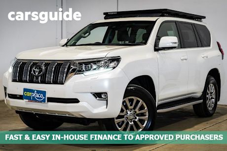 White 2020 Toyota Landcruiser Prado Wagon Kakadu
