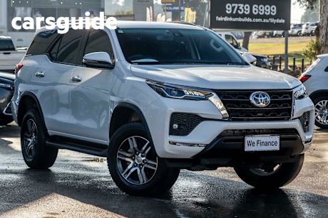 White 2021 Toyota Fortuner Wagon GXL