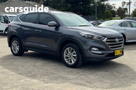 Grey 2015 Hyundai Tucson Wagon Elite (awd)