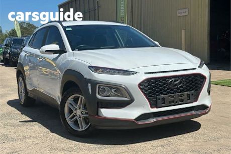 White 2017 Hyundai Kona Wagon Active AWD