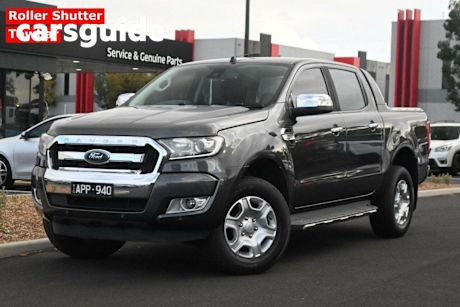 Grey 2017 Ford Ranger Crew Cab Pickup XLT 3.2 HI-Rider (4X2)