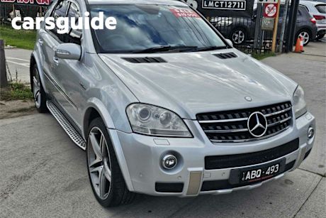 Silver 2006 Mercedes-Benz ML63 Wagon AMG (4X4)