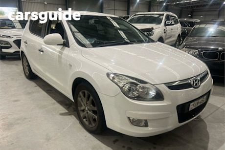 White 2012 Hyundai I30 Hatchback SX