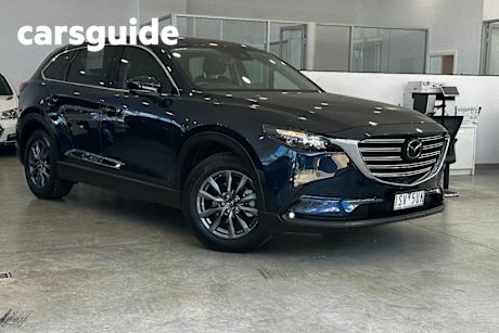 Blue 2020 Mazda CX-9 Wagon Touring (fwd)