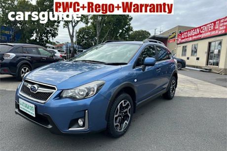 Blue 2016 Subaru XV Wagon 2.0I