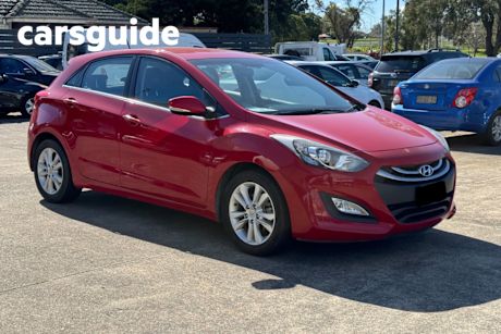 Red 2013 Hyundai I30 Hatchback Elite