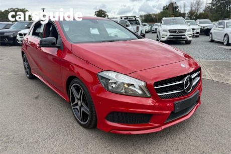 Red 2014 Mercedes-Benz A180 Hatchback BE