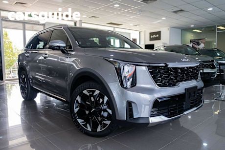 Grey 2025 Kia Sorento Wagon GT-Line 7 Seat