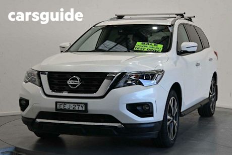 White 2018 Nissan Pathfinder Wagon TI (4X4)