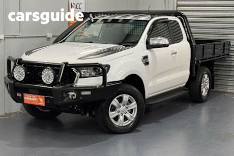 White 2022 Ford Ranger Super Cab Utility XLT 3.2 (4X4)