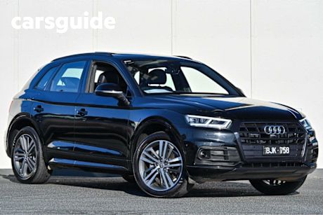 Black 2020 Audi Q5 Wagon 45 Tfsi Quattro Sport