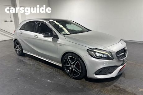 Silver 2016 Mercedes-Benz A250 Hatchback Sport