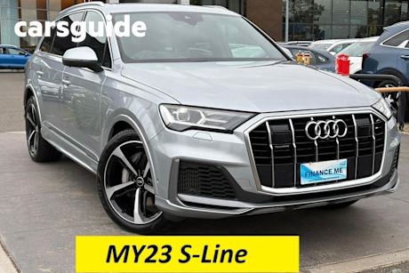 Silver 2022 Audi Q7 Wagon 55 Tfsi S Line Quattro Mhev