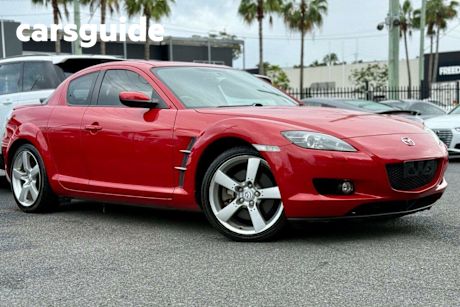 Red 2007 Mazda RX-8 Coupe