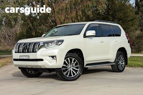 White 2023 Toyota Landcruiser Prado Wagon Kakadu