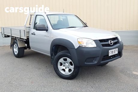 Grey 2010 Mazda BT-50 Dual Cab Pick-up Boss B3000 DX