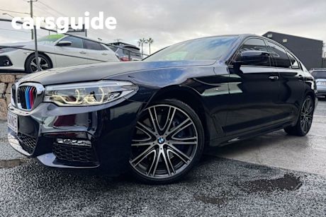 Black 2017 BMW 540I Sedan M-Sport