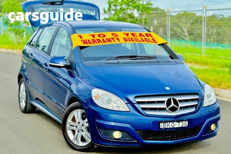Blue 2009 Mercedes-Benz B180 Hatchback CDI