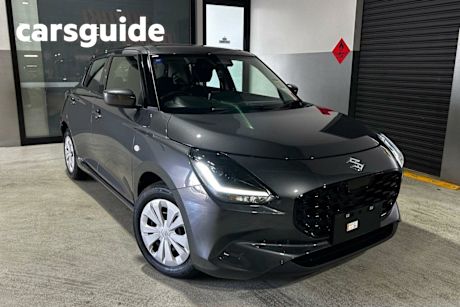 Grey 2024 Suzuki Swift Hatchback Hybrid