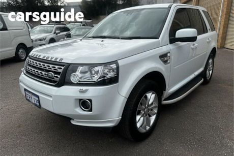 White 2014 Land Rover Freelander 2 Wagon SD4 SE (4X4)